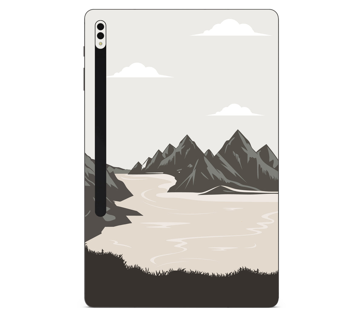 Galaxy Tab S8 plus skin, Dope Valley, back skin