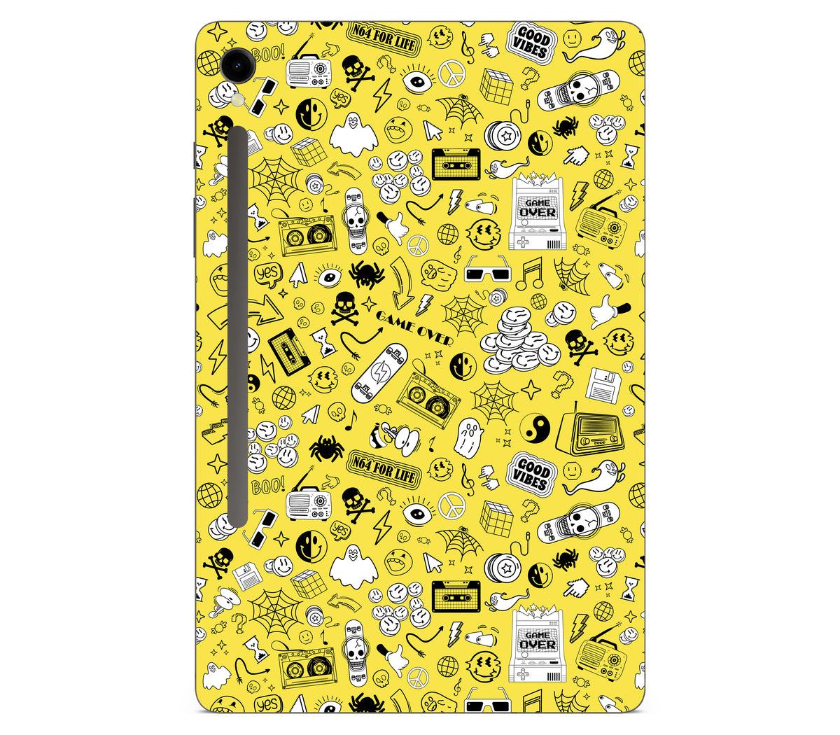 Galaxy Tab S9 skin, 90’s Nostalgia, back skin