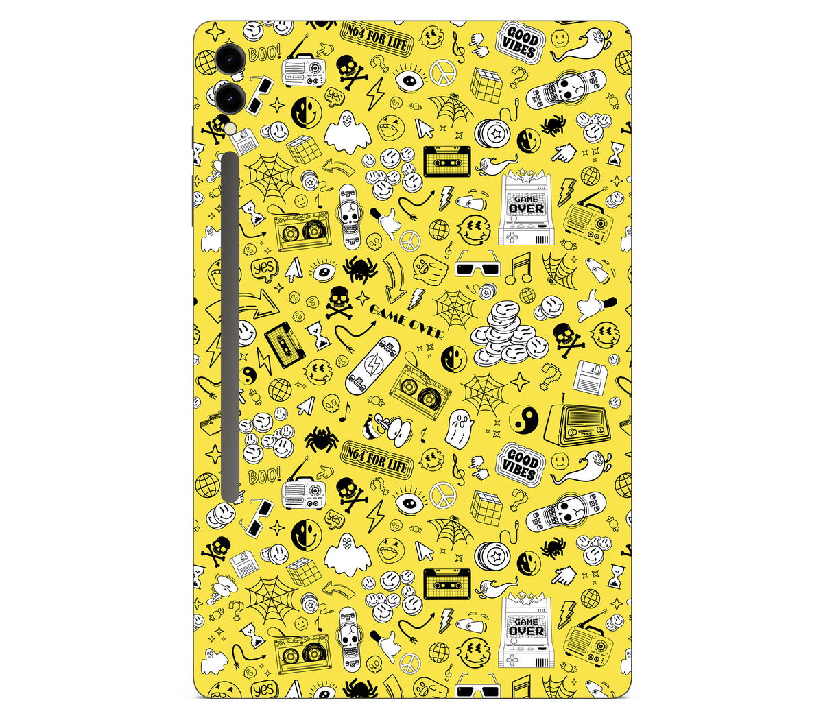Galaxy Tab S9 Plus skin, 90’s Nostalgia, back skin