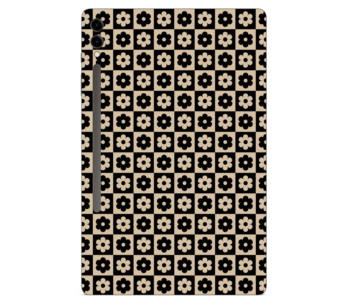 Galaxy Tab S9 Plus skin, Floral Grid, back skin