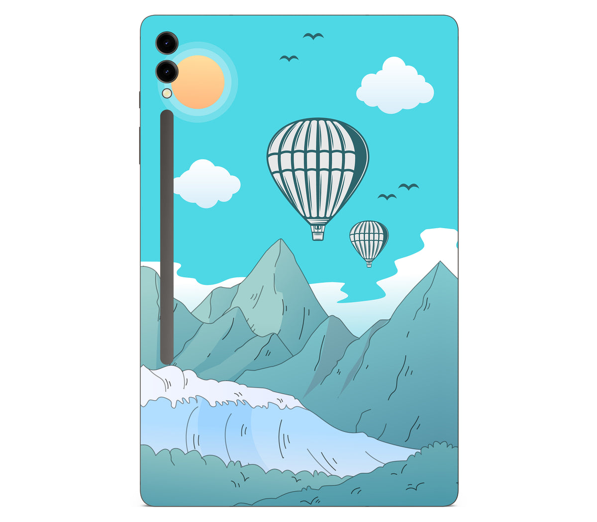 Galaxy Tab S9 Ultra skin, Altitude Error, back skin