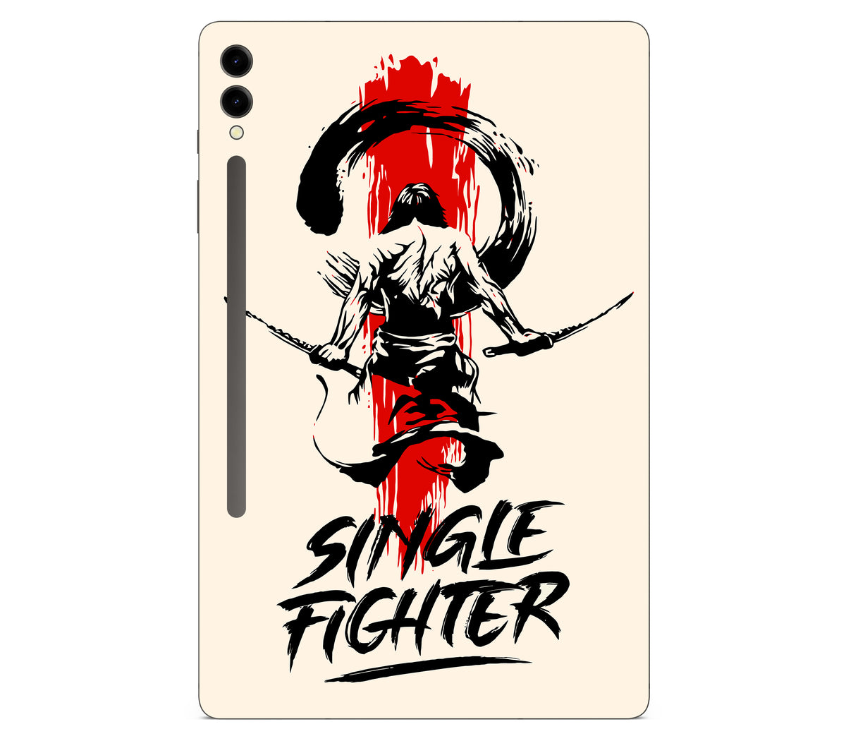 Galaxy Tab S9 Ultra skin, Samurai, back skin