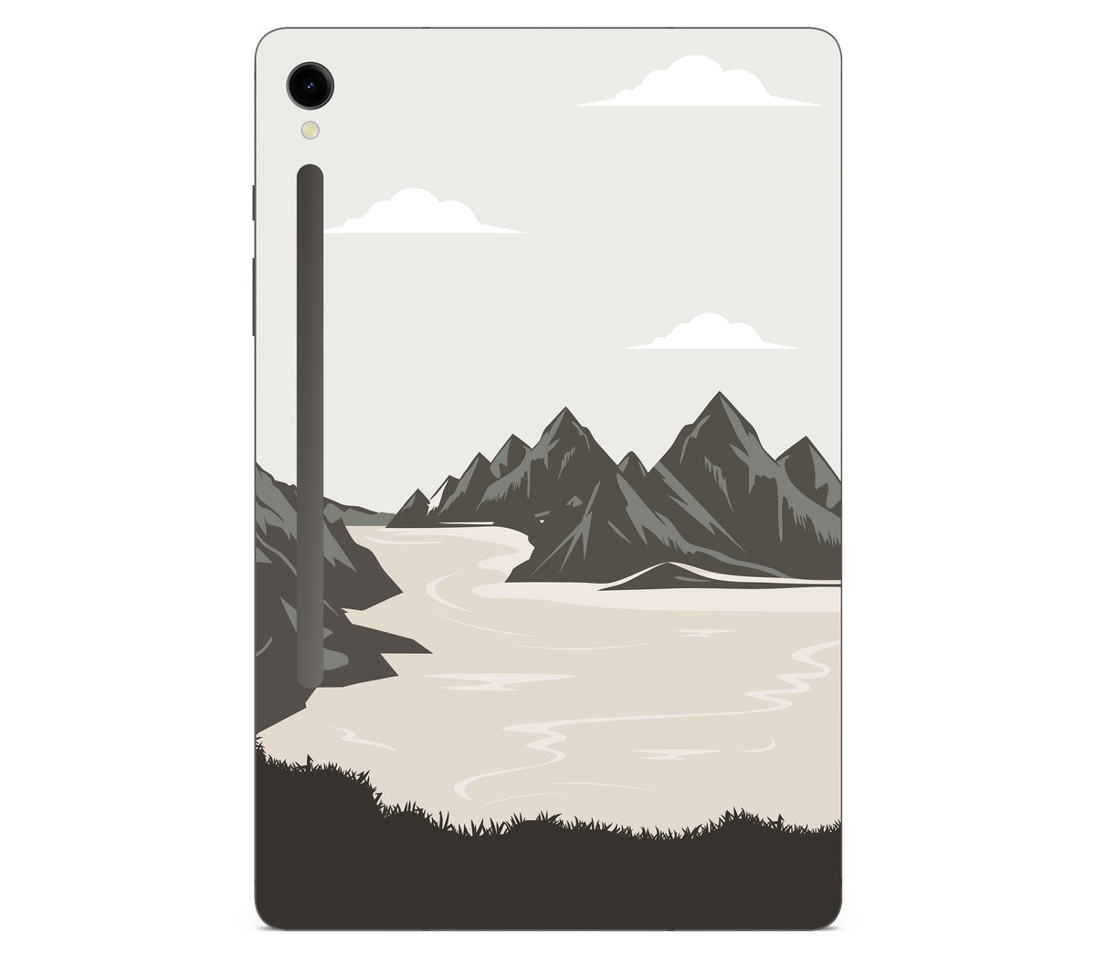 Galaxy Tab S9 skin, Dope Valley, back skin