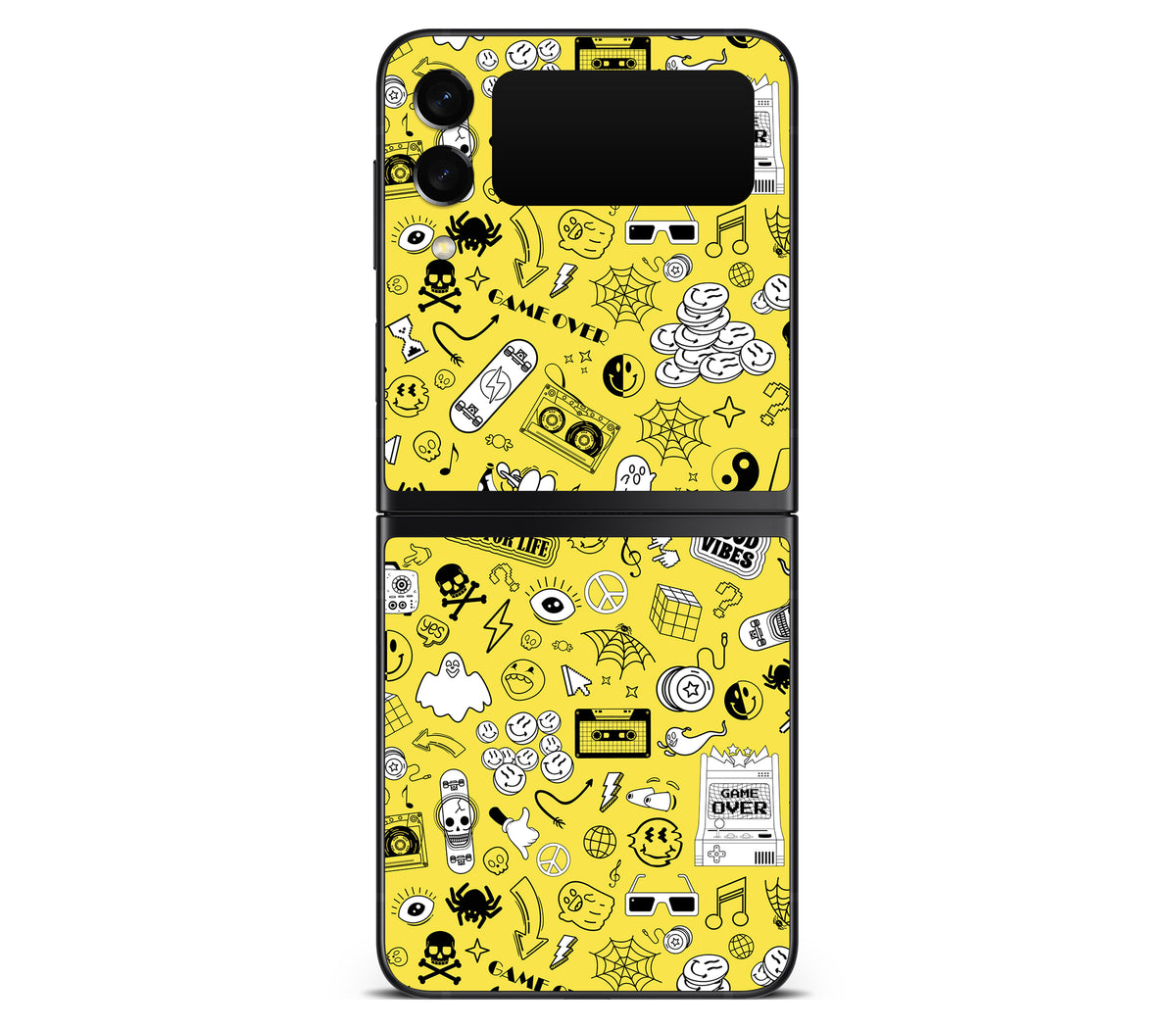 Galaxy Z Flip 3 skin, 90’s Nostalgia, back skin