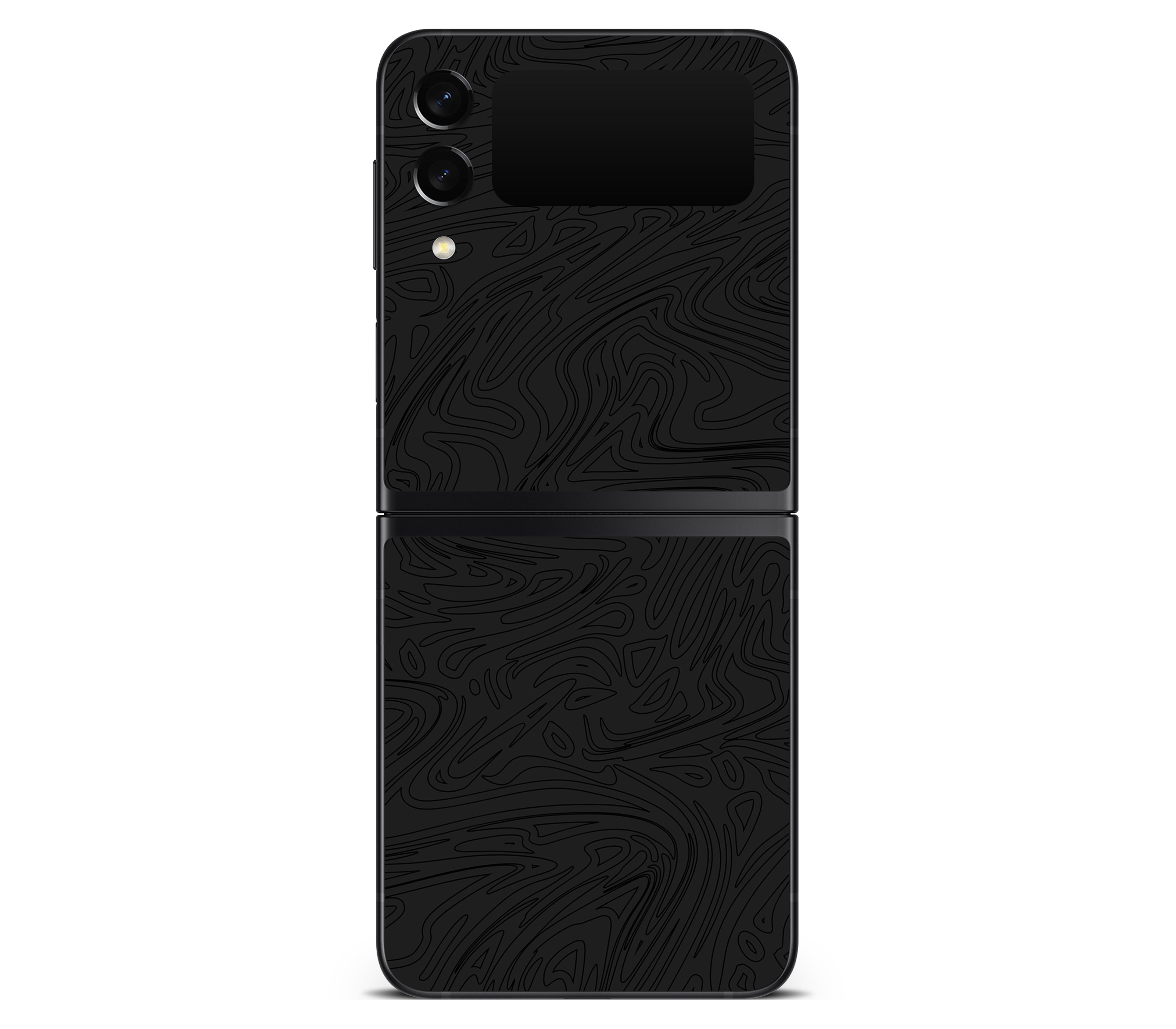 Samsung Galaxy Z Flip 3 Black Ice Skin | Skinociti