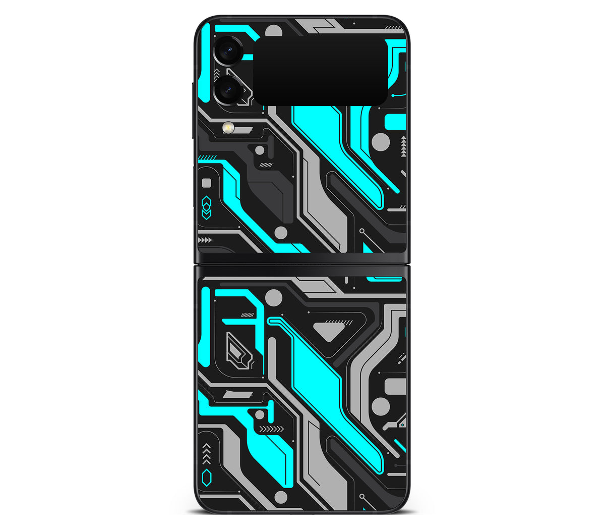 Galaxy Z Flip 3 skin, Code Rot (Glitch), back skin