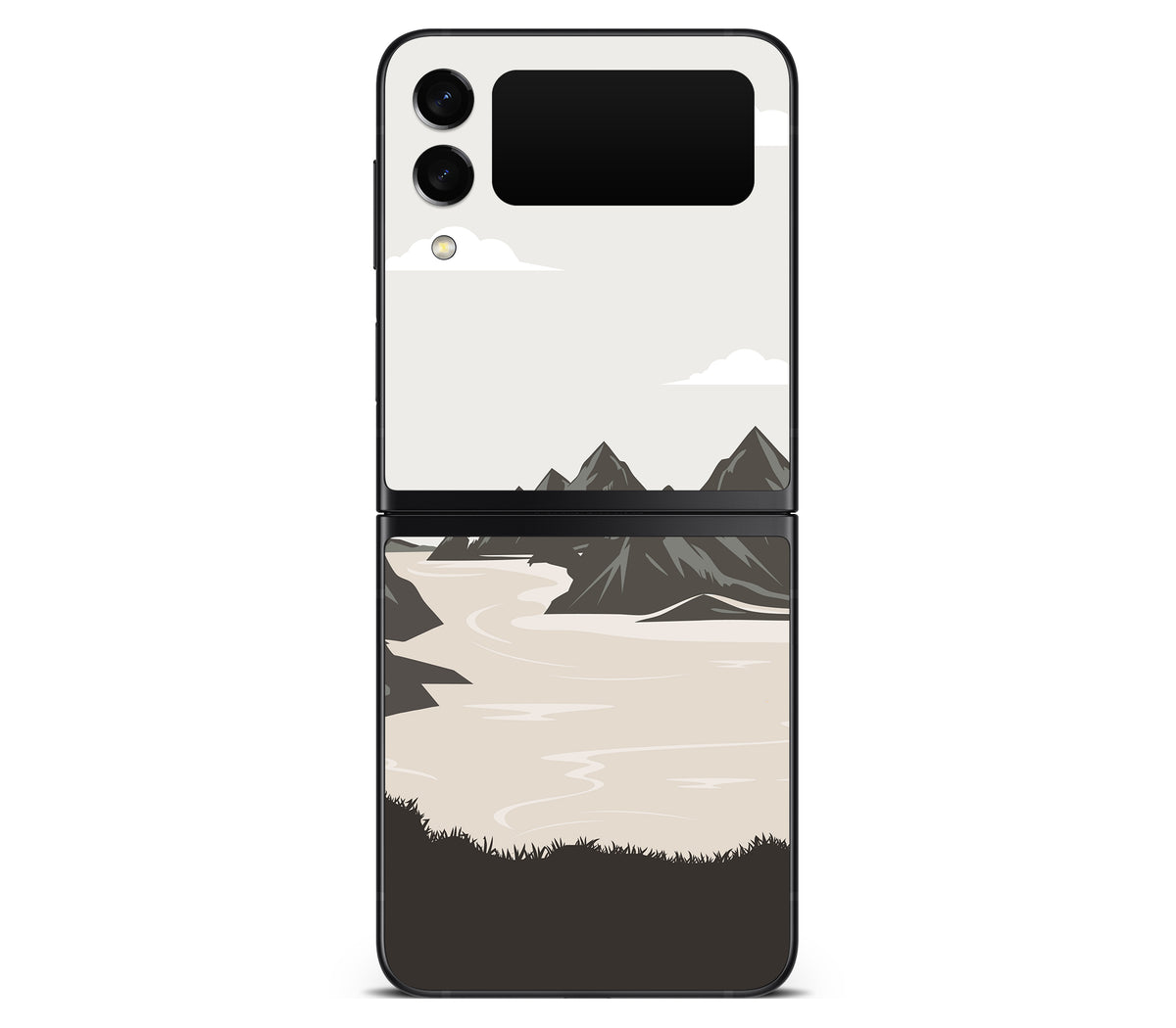 Galaxy Z Flip 3 skin, Dope Valley, back skin