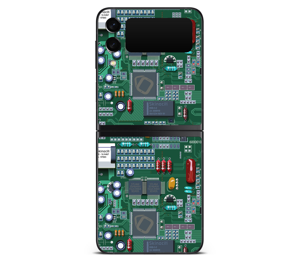 Galaxy Z Flip 3 skin, Terminal, back skin