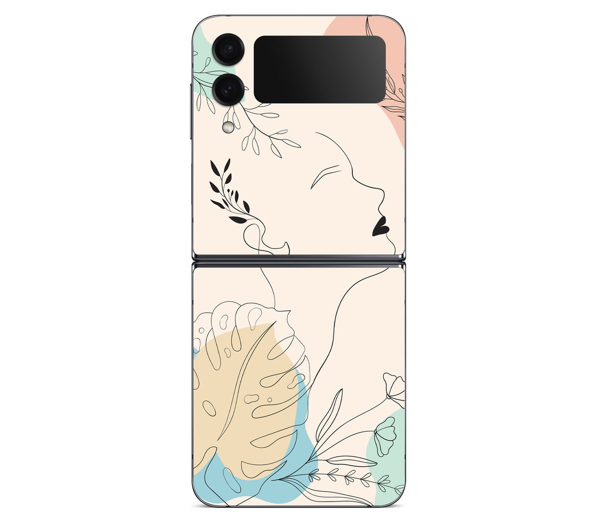 Galaxy Z Flip 4 skin, Bliss, back skin