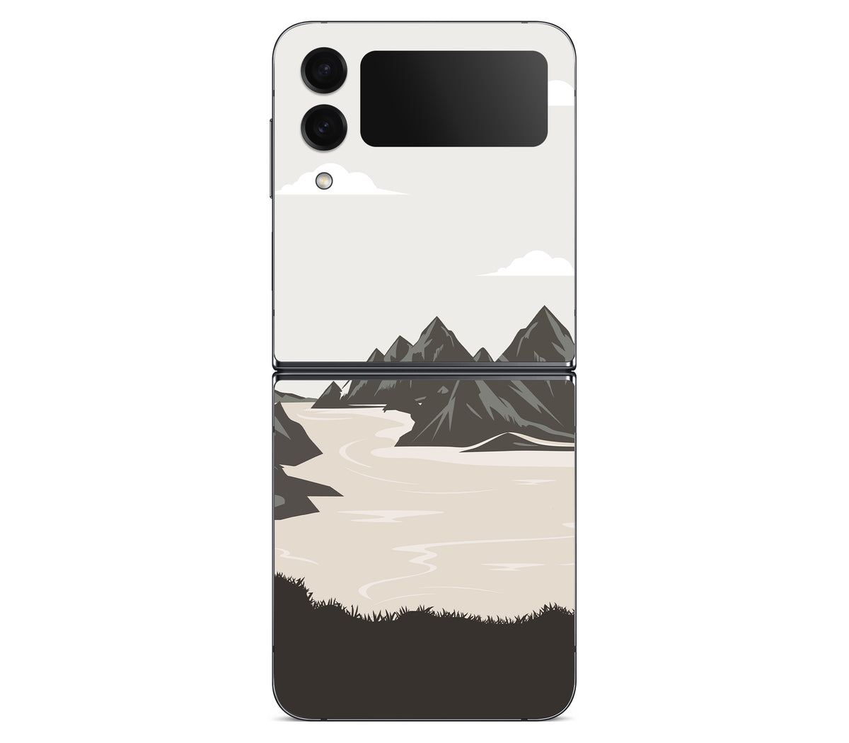 Galaxy Z Flip 4 skin, Dope Valley, back skin