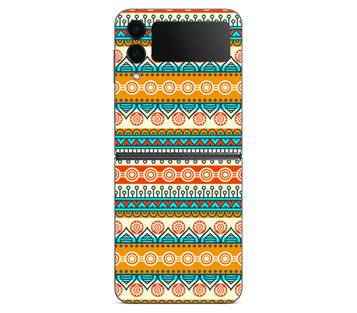 Galaxy Z Flip 4 skin, Rangoli, back skin