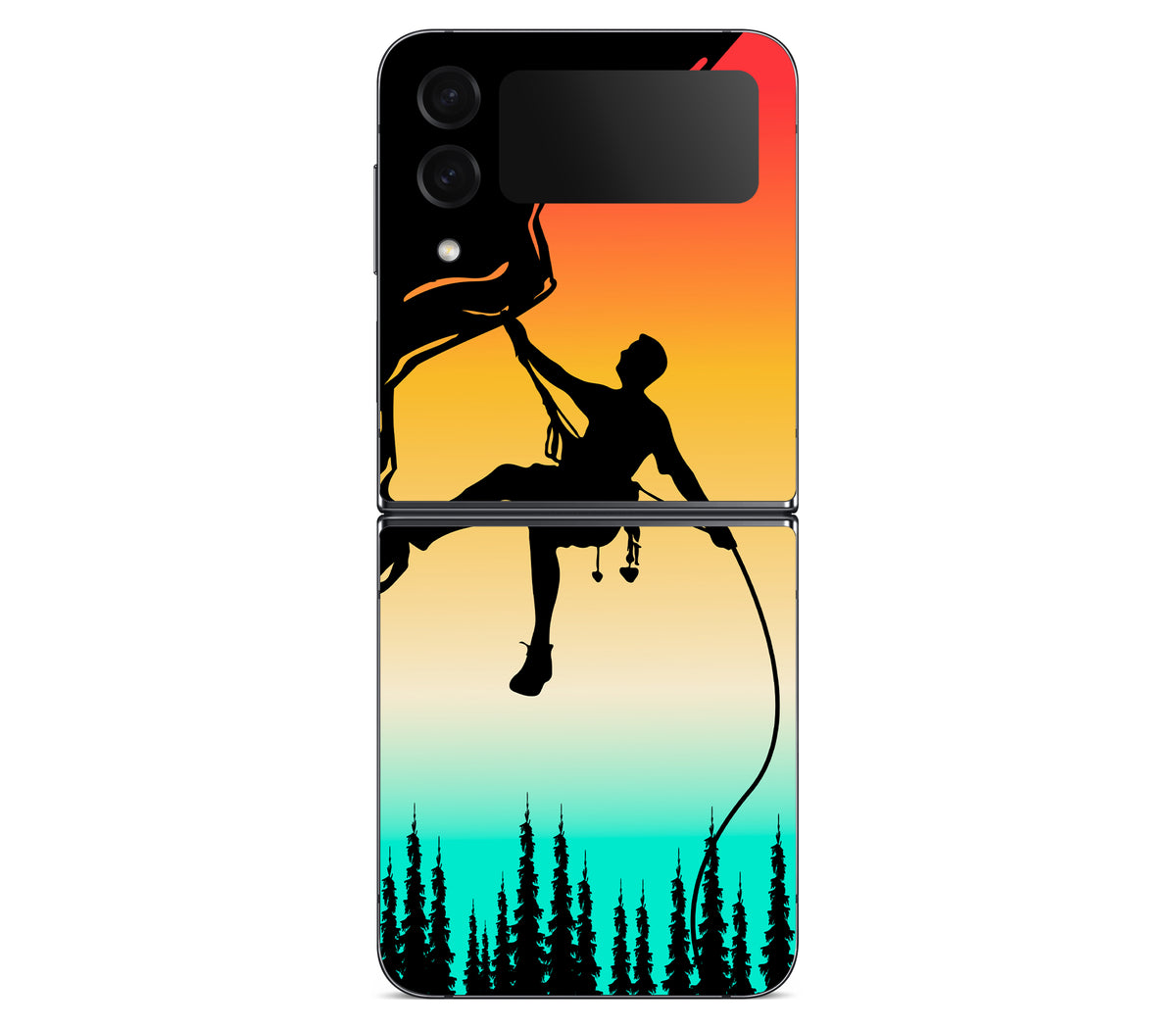 Galaxy Z Flip 4 skin, Skybound, back skin