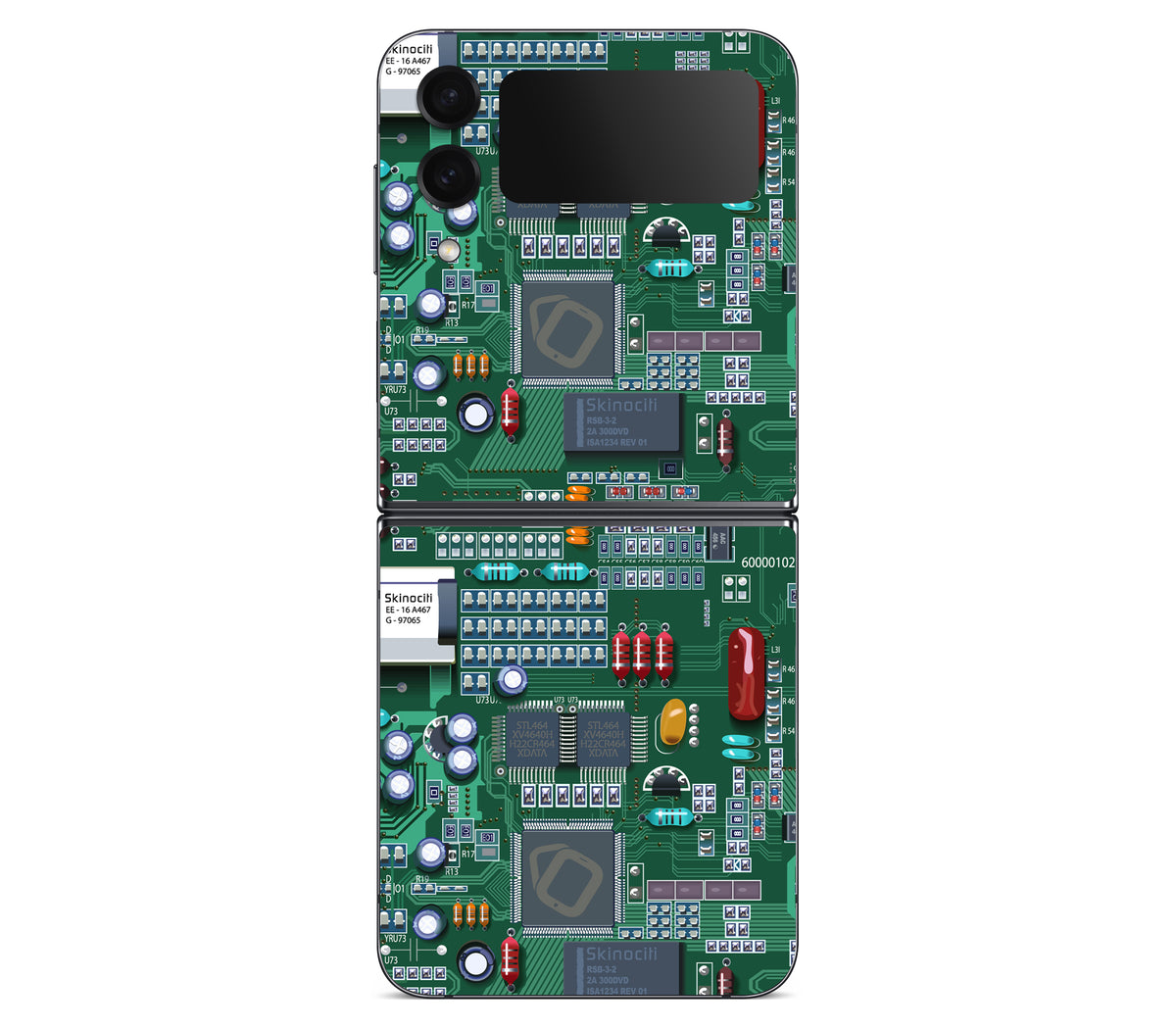 Galaxy Z Flip 4 skin, Terminal, back skin