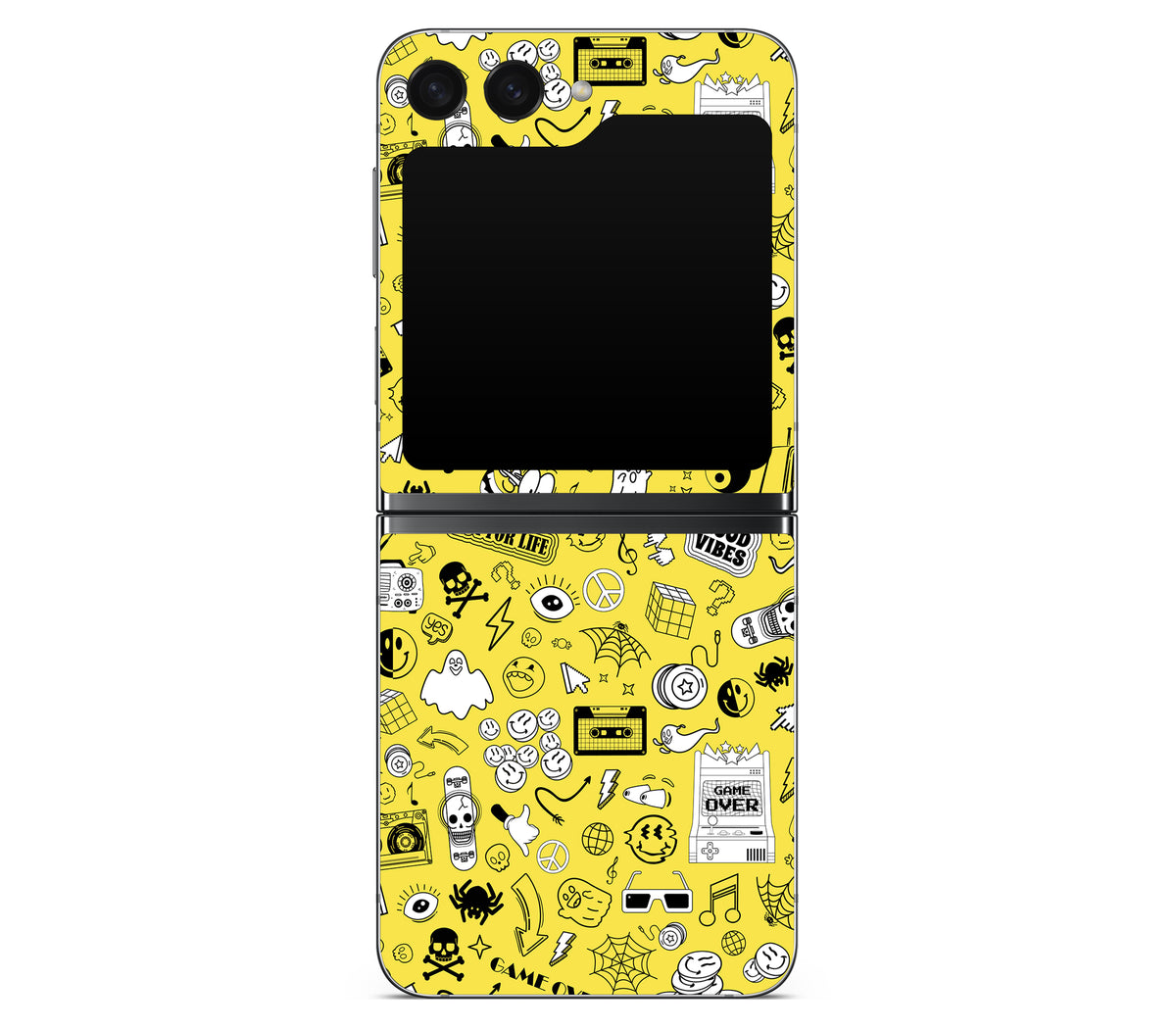 Galaxy Z Flip 5 skin, 90’s Nostalgia, back skin