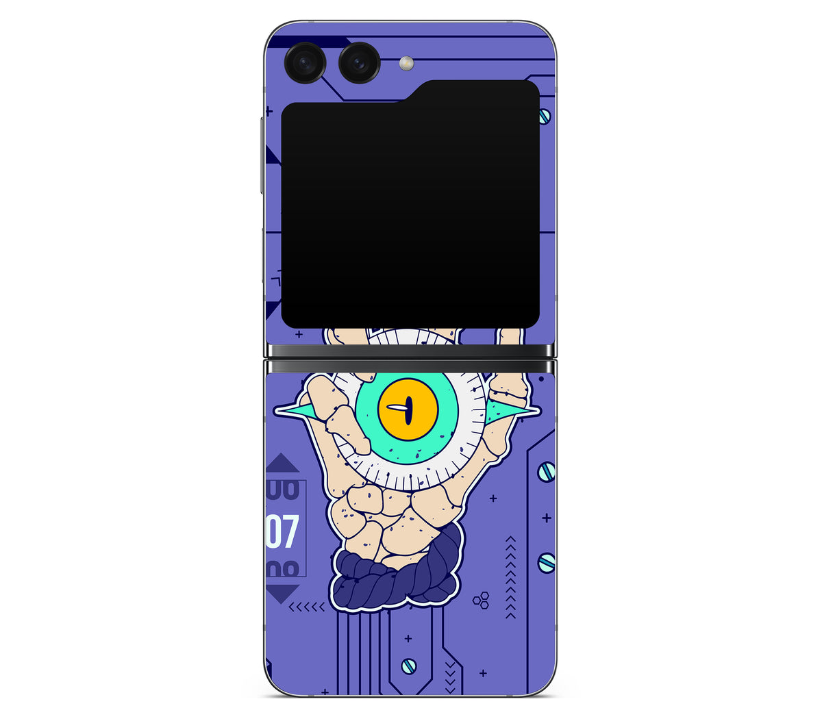 Galaxy Z Flip 5 skin, Hypnotic, back skin