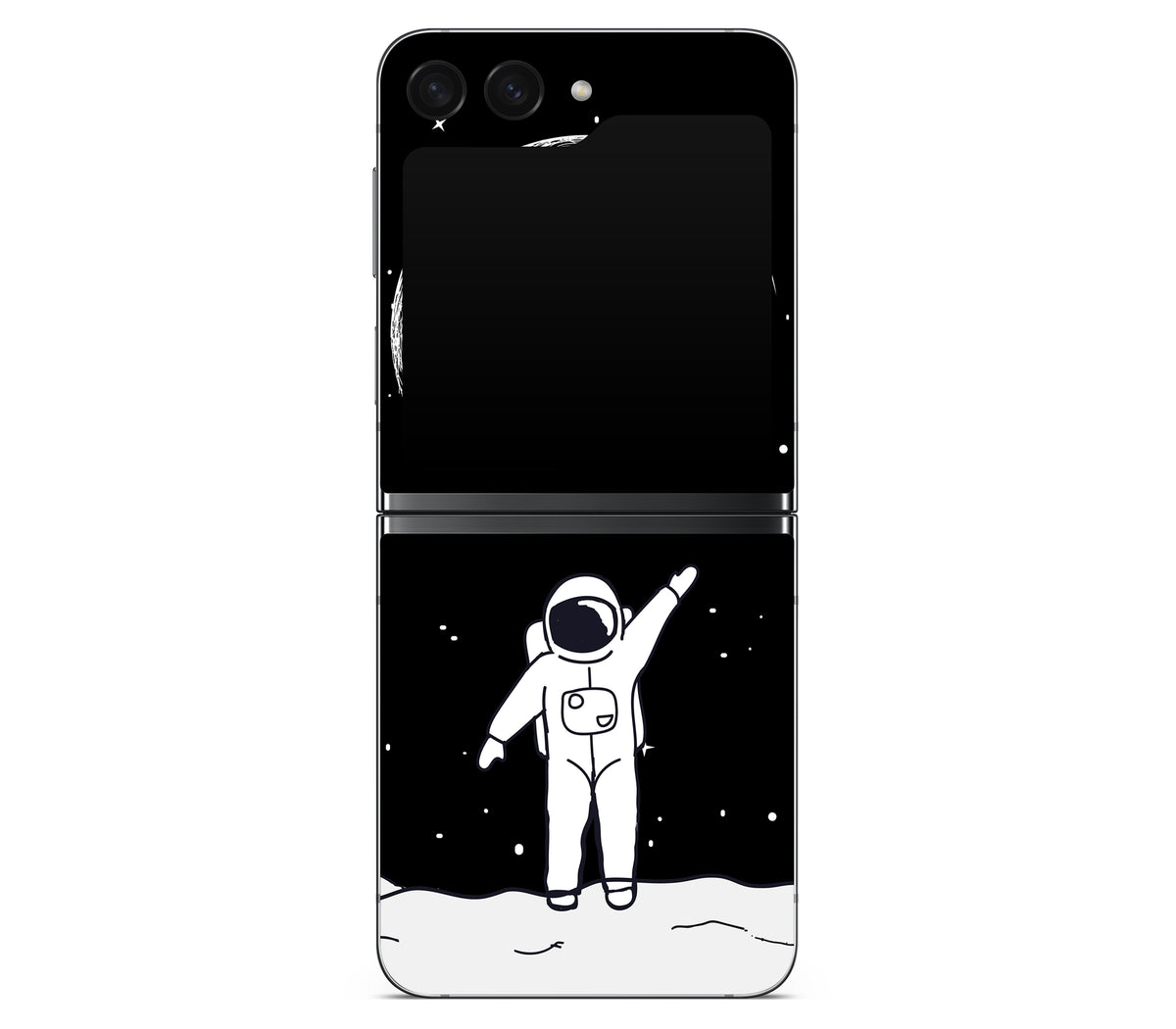 Galaxy Z Flip 5 skin, Moonwave, back skin