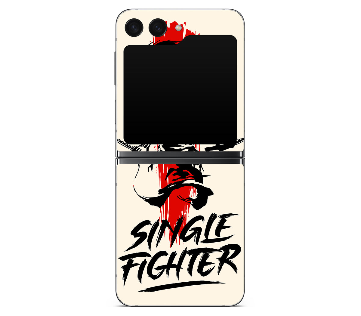 Galaxy Z Flip 5 skin, Samurai, back skin