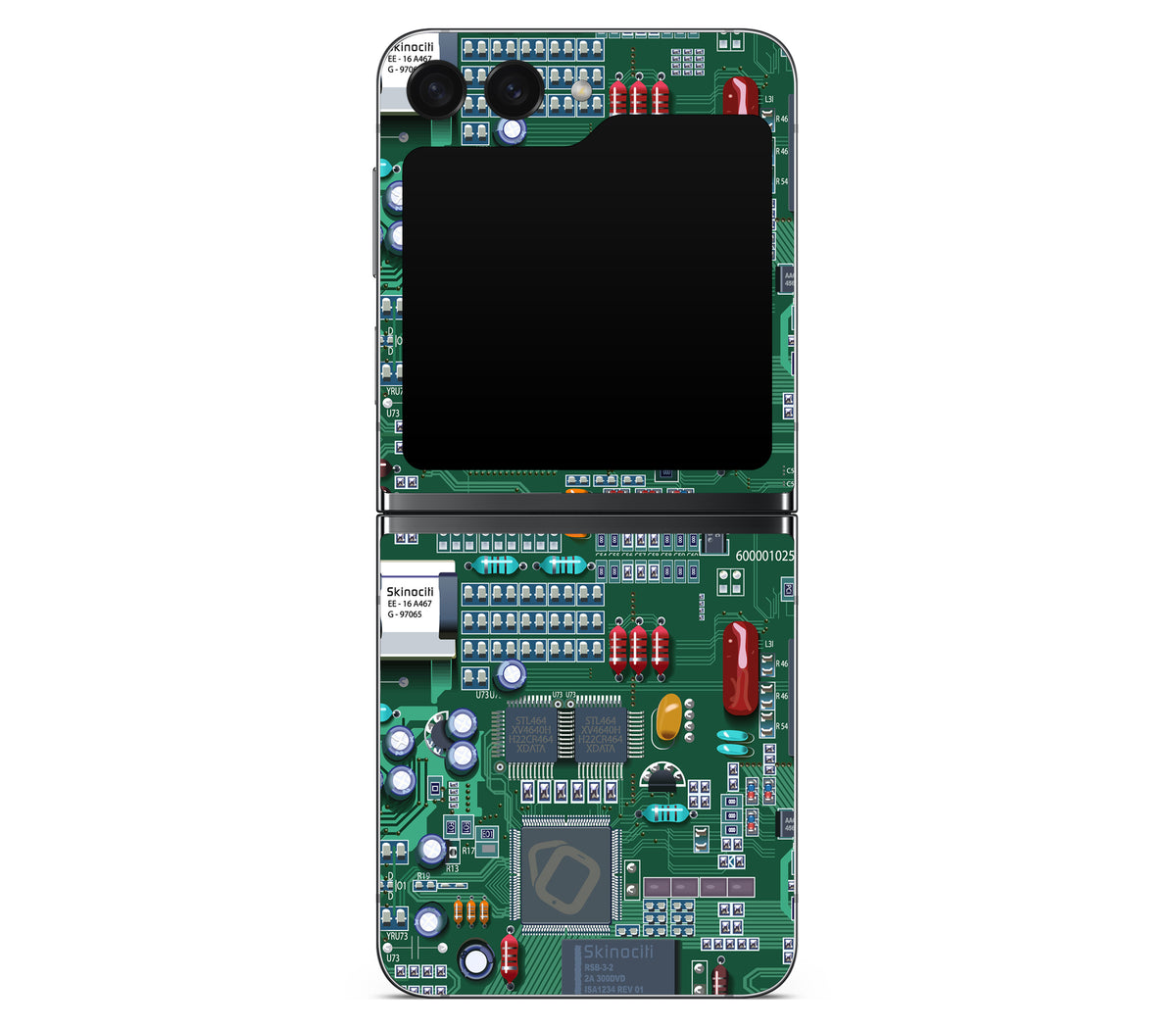 Galaxy Z Flip 5 skin, Terminal, back skin