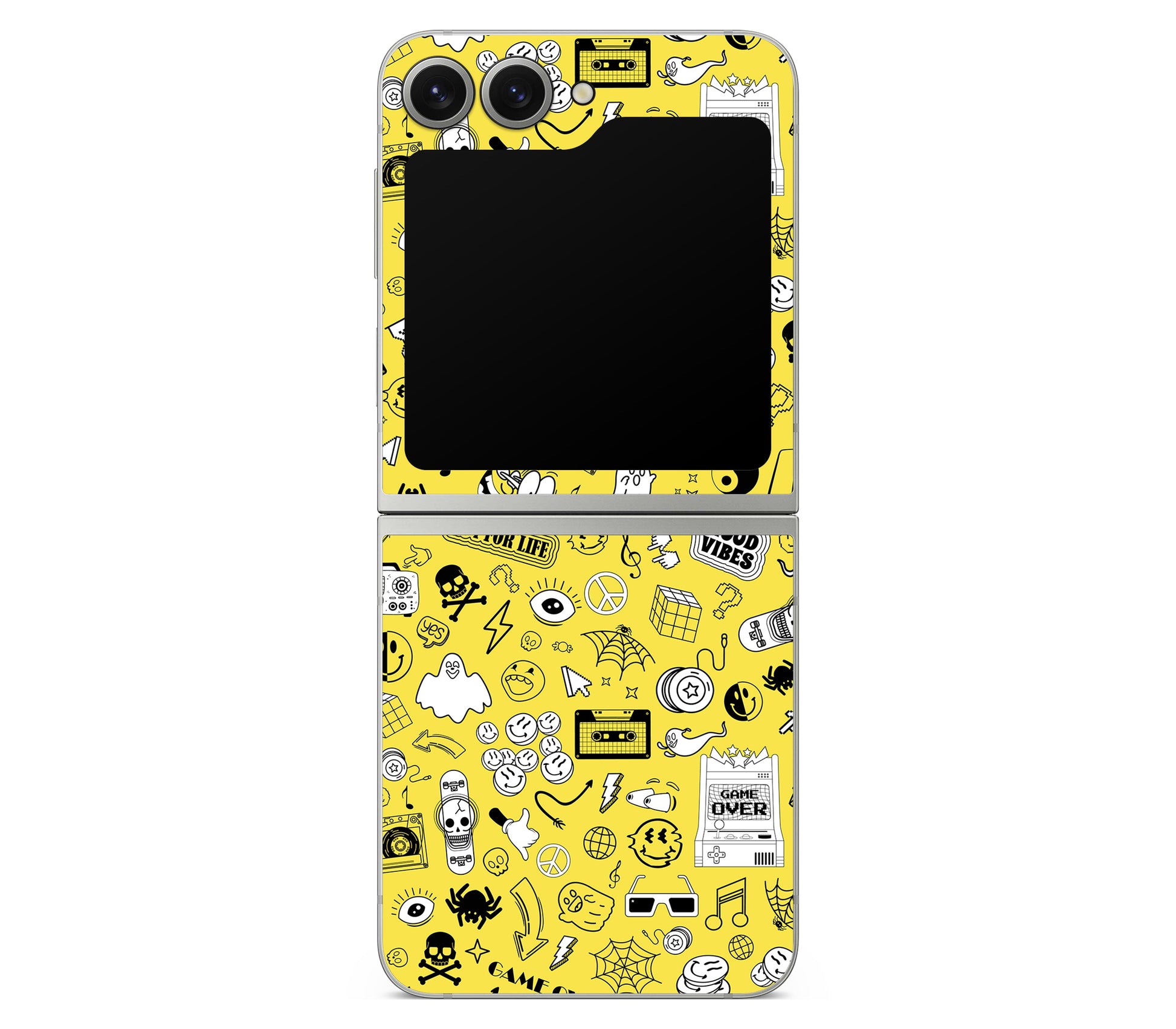 Galaxy Z Flip 7 FE skin, 90’s Nostalgia, back skin