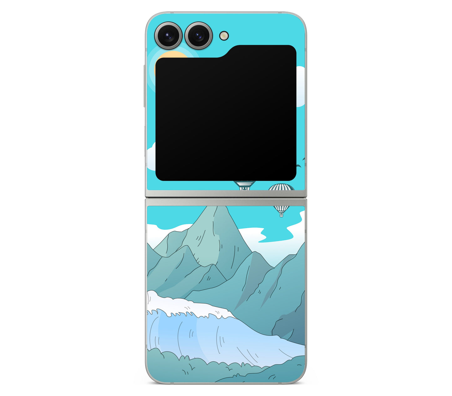 Galaxy Z Flip 7 FE skin, Altitude Error, back skin