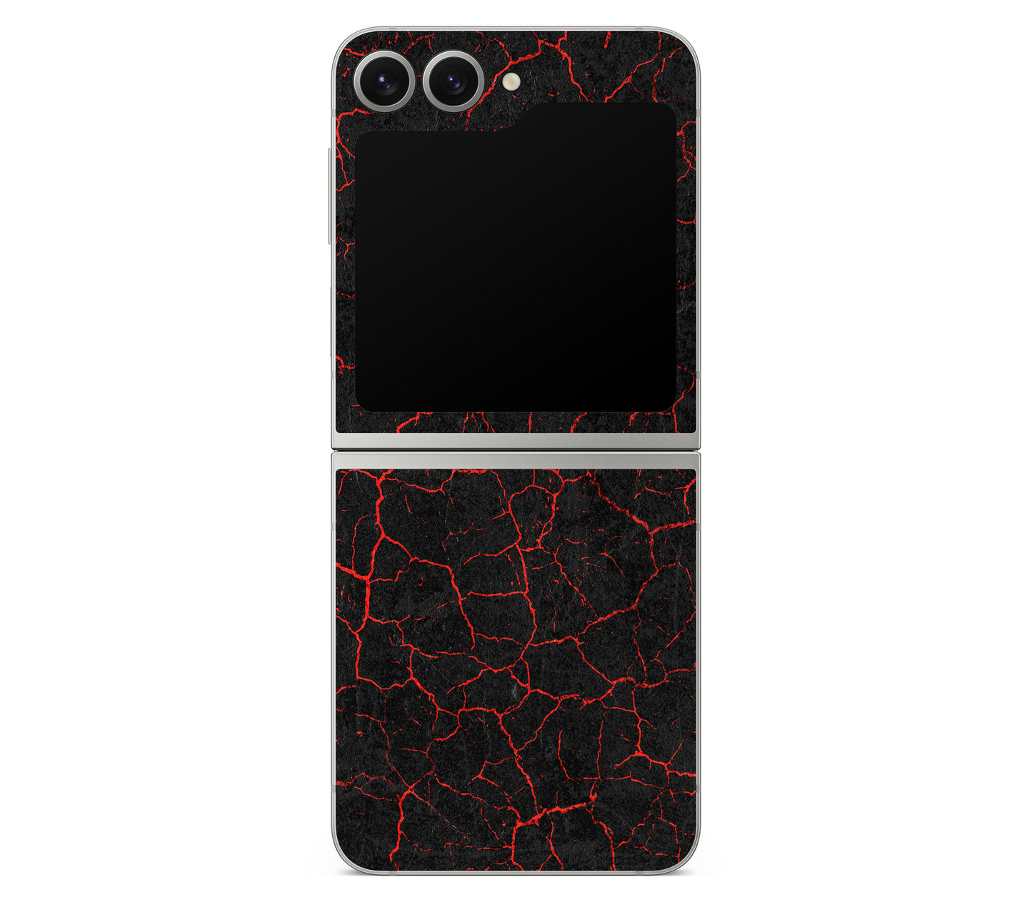 Galaxy Z Flip 7 FE skin, Hellcrack, back skin