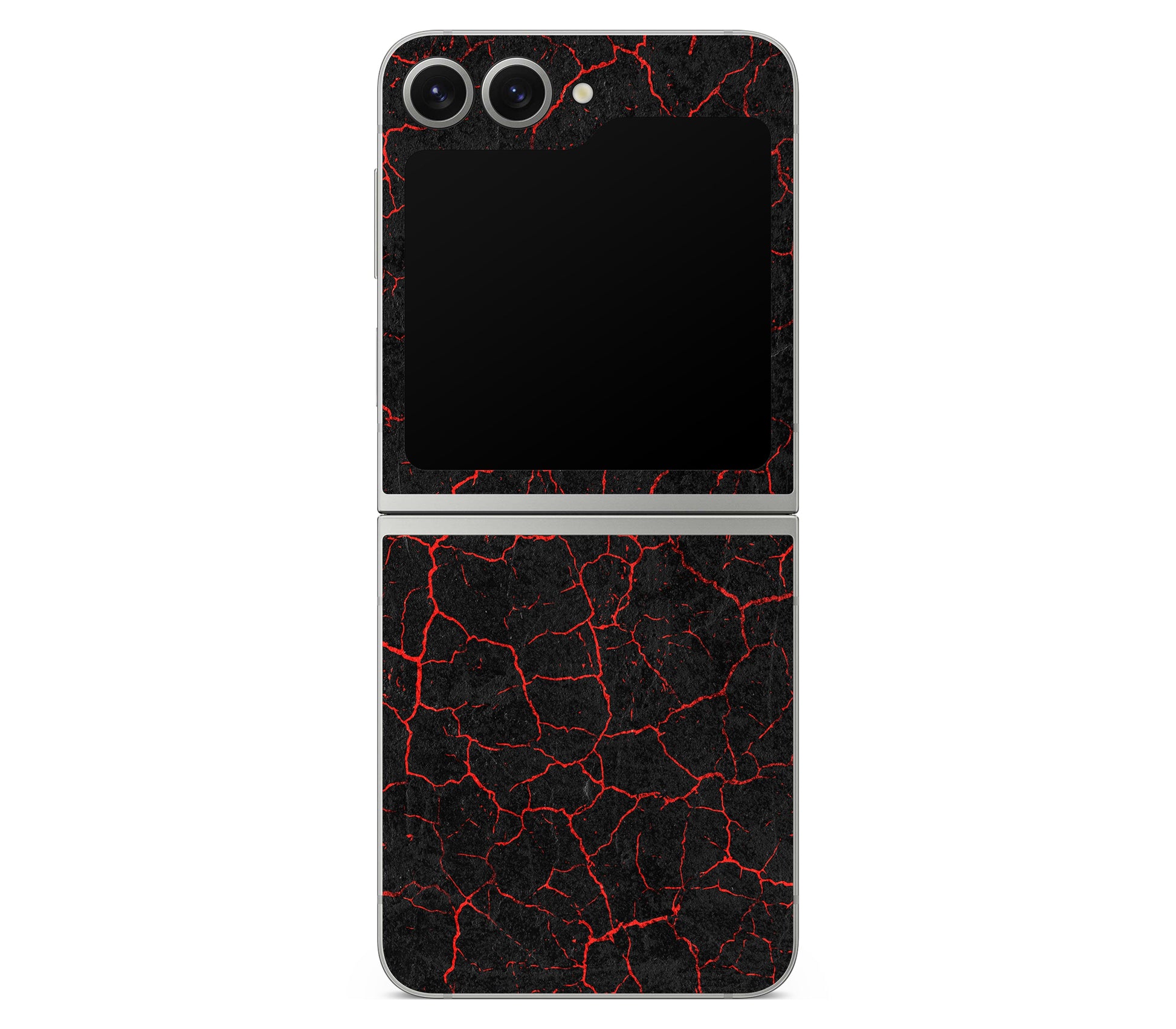 Galaxy Z Flip 7 FE skin, Hellcrack, back skin