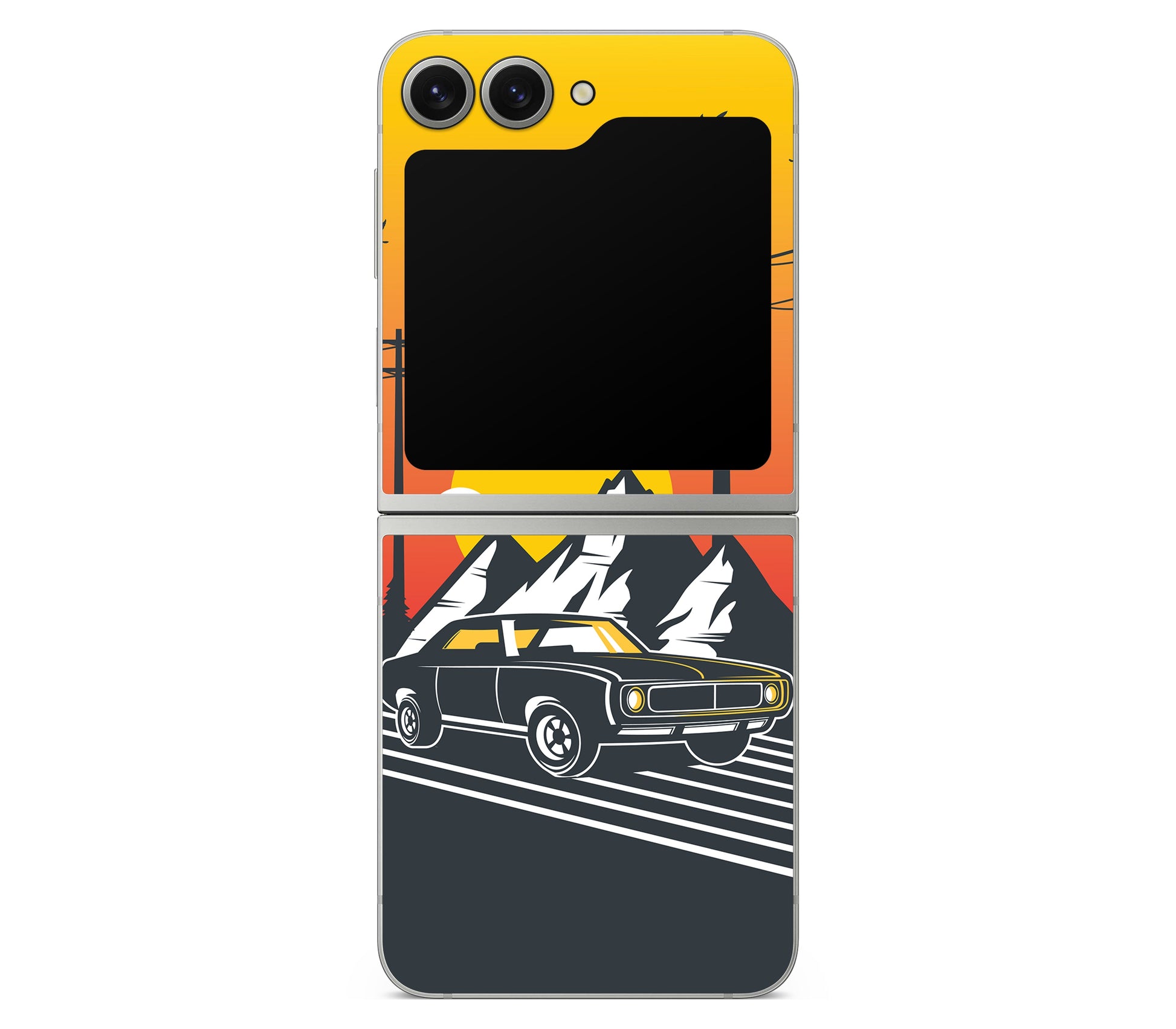 Galaxy Z Flip 7 FE skin, Last Ride, back skin