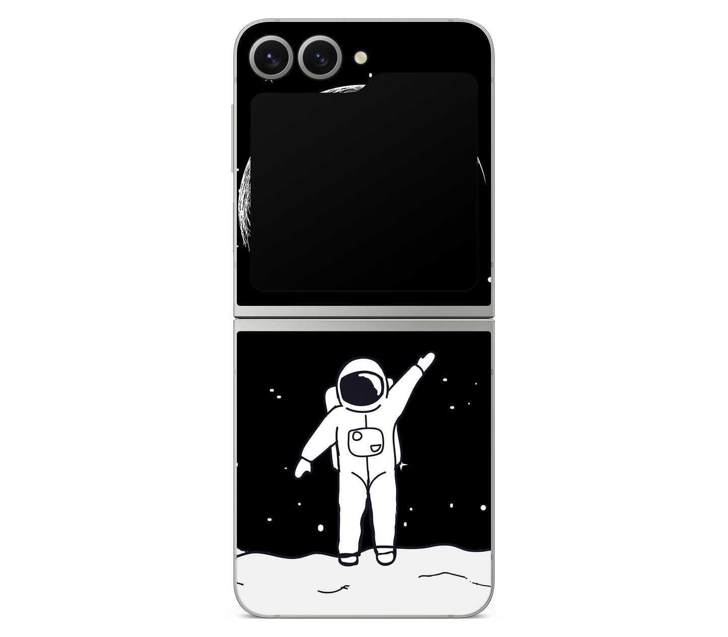 Galaxy Z Flip 7 FE skin, Moonwave, back skin