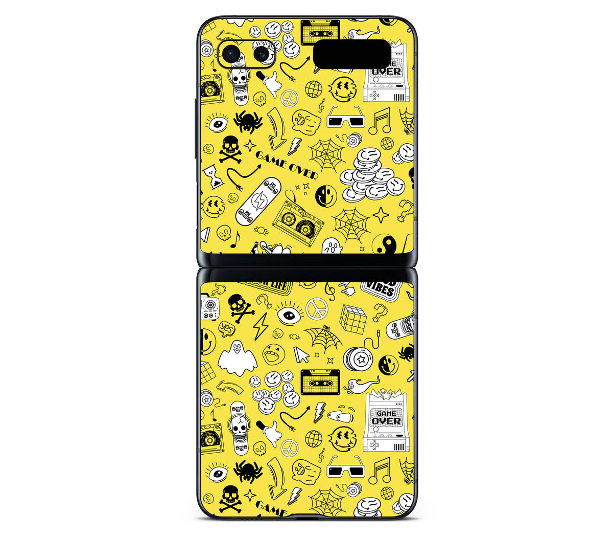 Galaxy Z Flip skin, 90’s Nostalgia, back skin