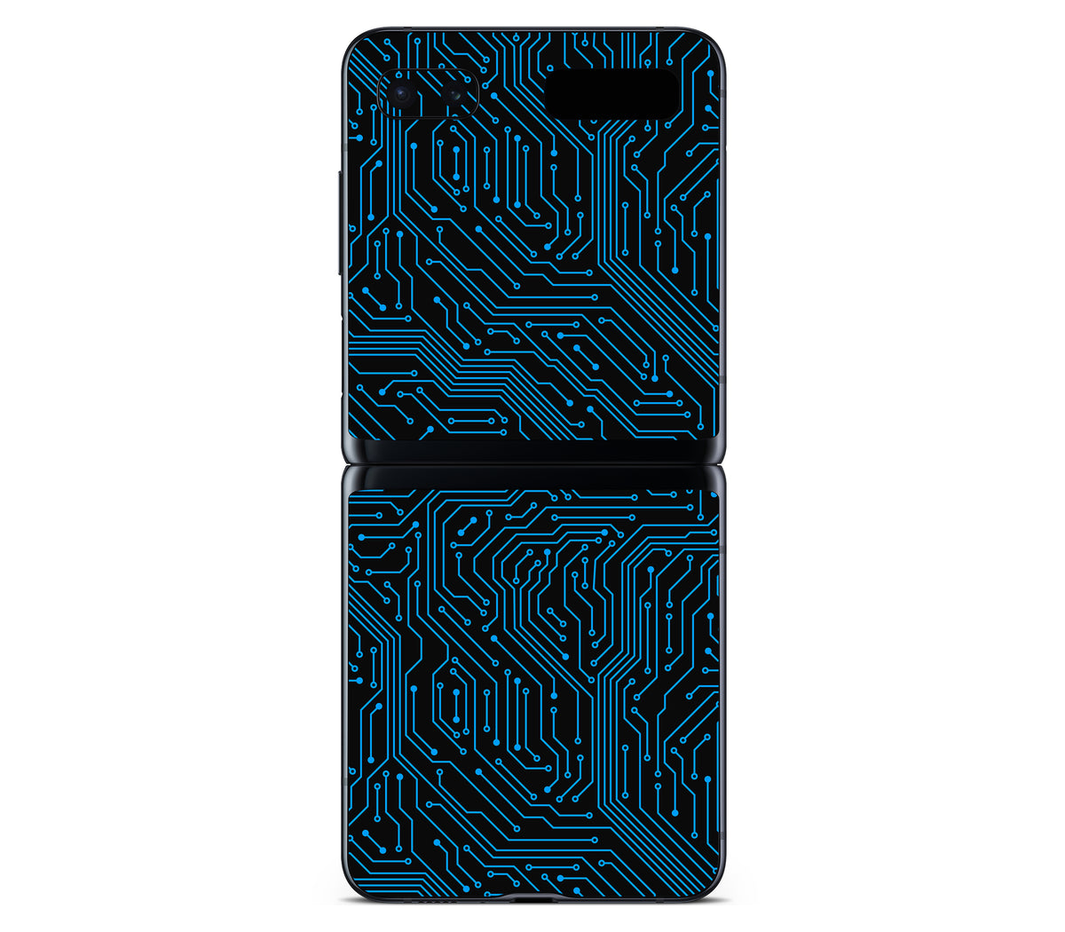 Galaxy Z Flip skin, Eternal Blue, back skin