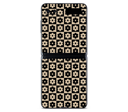 Samsung Galaxy Z Flip Floral Grid