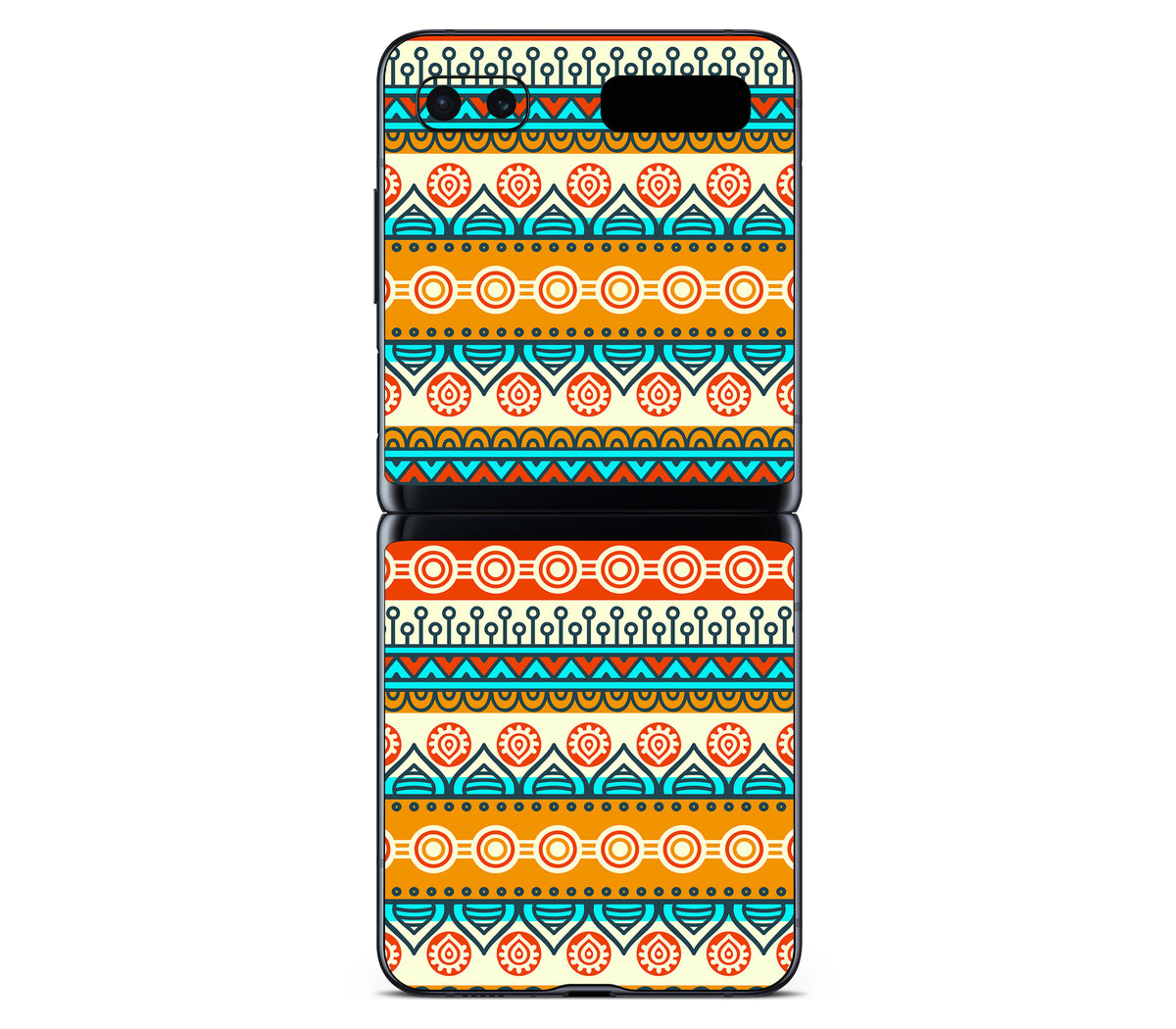Galaxy Z Flip skin, Rangoli, back skin