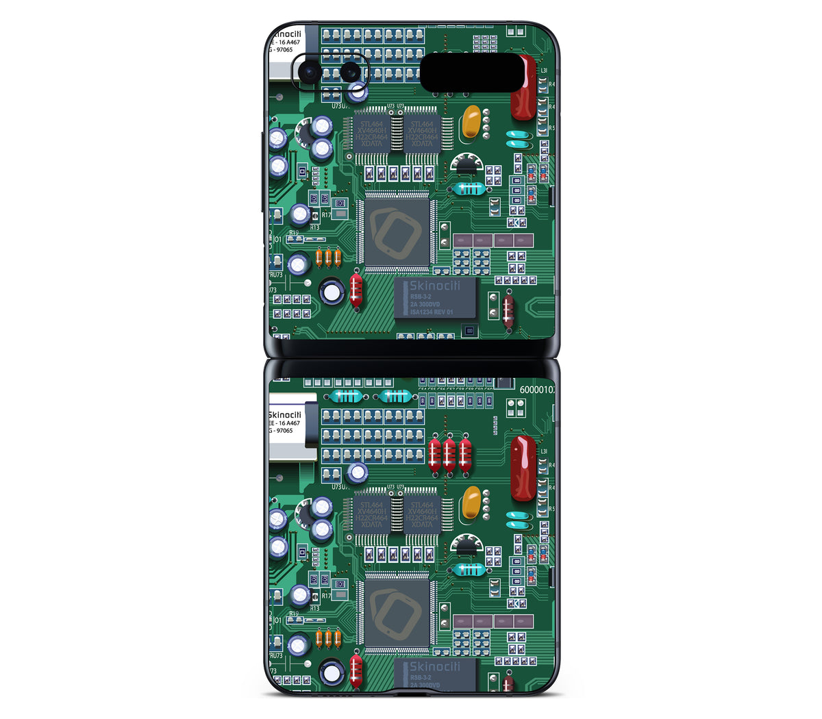 Galaxy Z Flip skin, Terminal, back skin