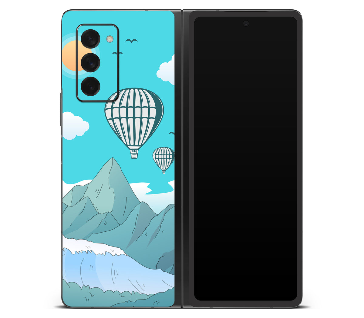 Galaxy Z Fold 2 skin, Altitude Error, back skin