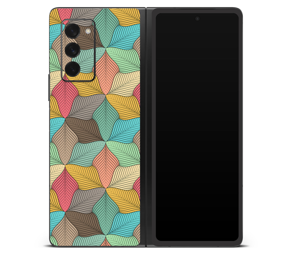 Galaxy Z Fold 2 skin, Blossom, back skin