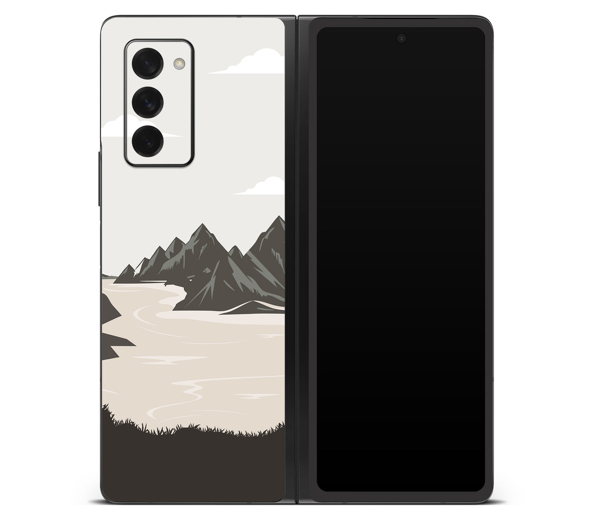 Galaxy Z Fold 2 skin, Dope Valley, back skin