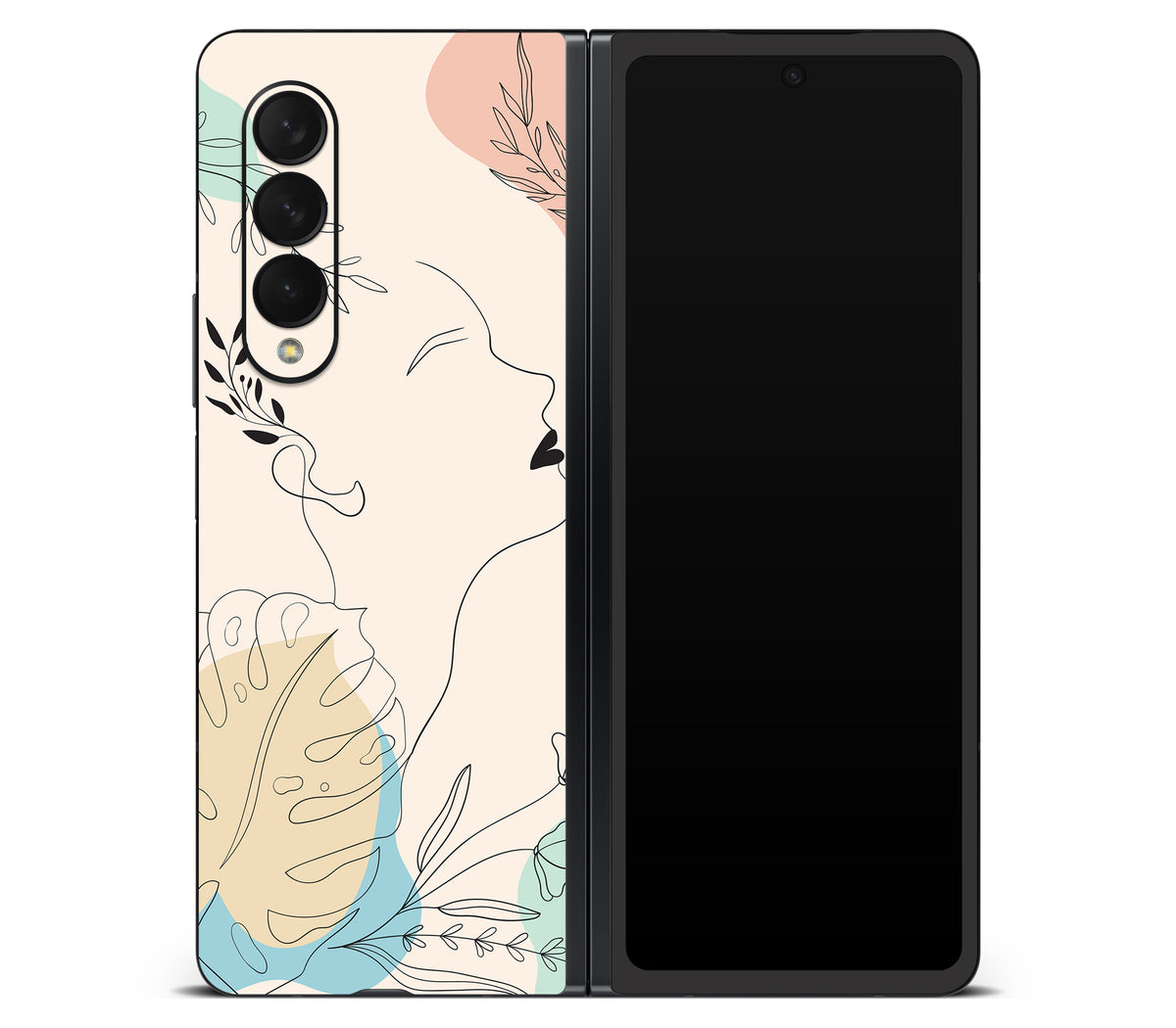 Galaxy Z Fold 3 skin, Bliss, back skin