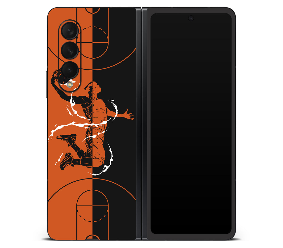 Galaxy Z Fold 3 skin, Dunk, back skin