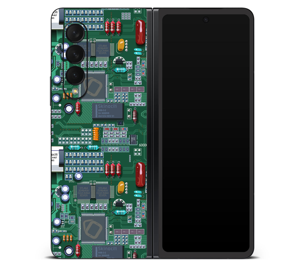 Galaxy Z Fold 3 skin, Terminal, back skin