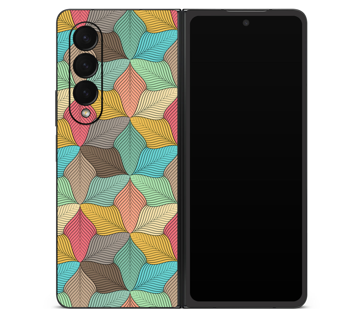 Galaxy Z Fold 4 skin, Blossom, back skin