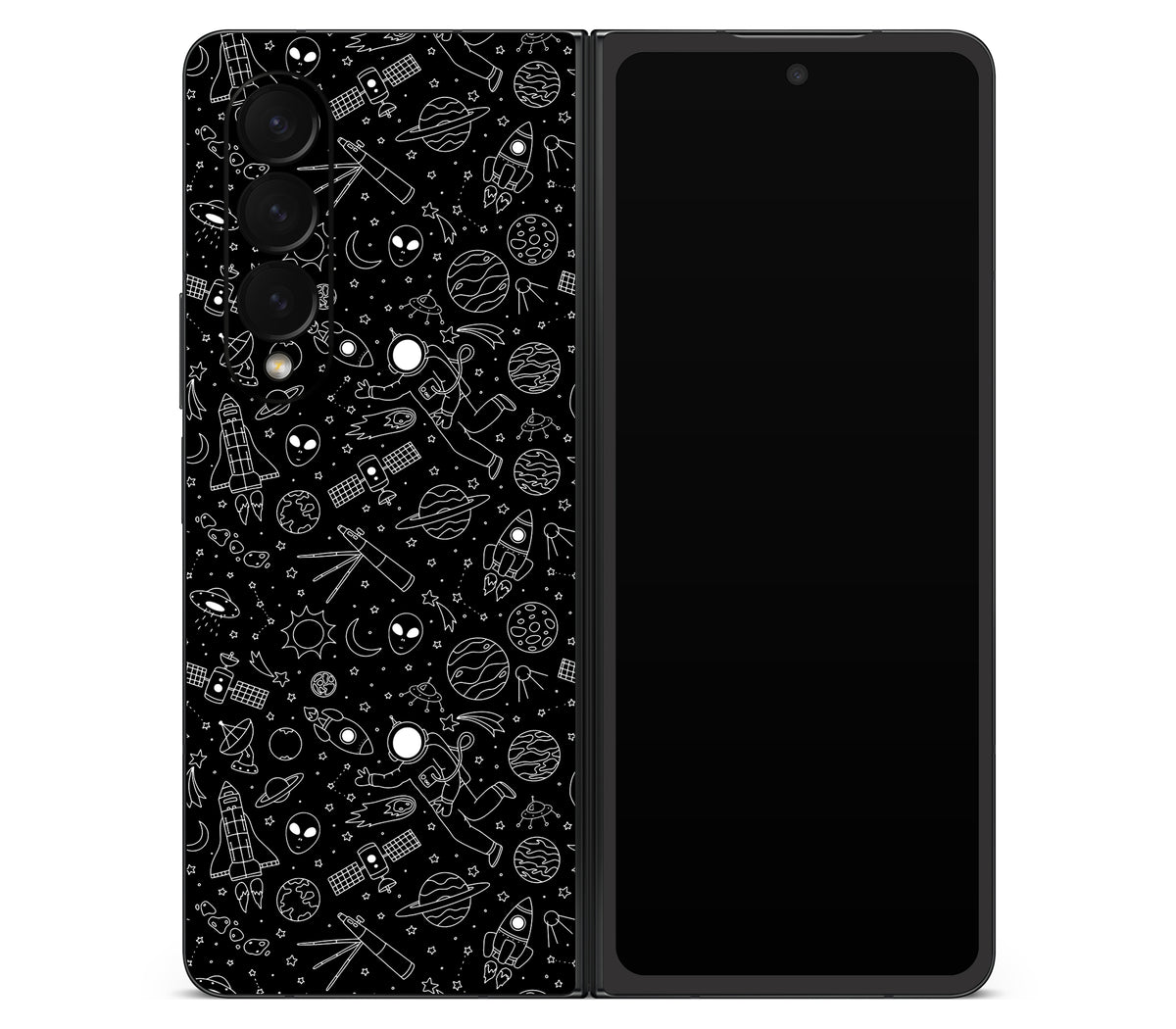 Galaxy Z Fold 4 skin, Cygnus, back skin
