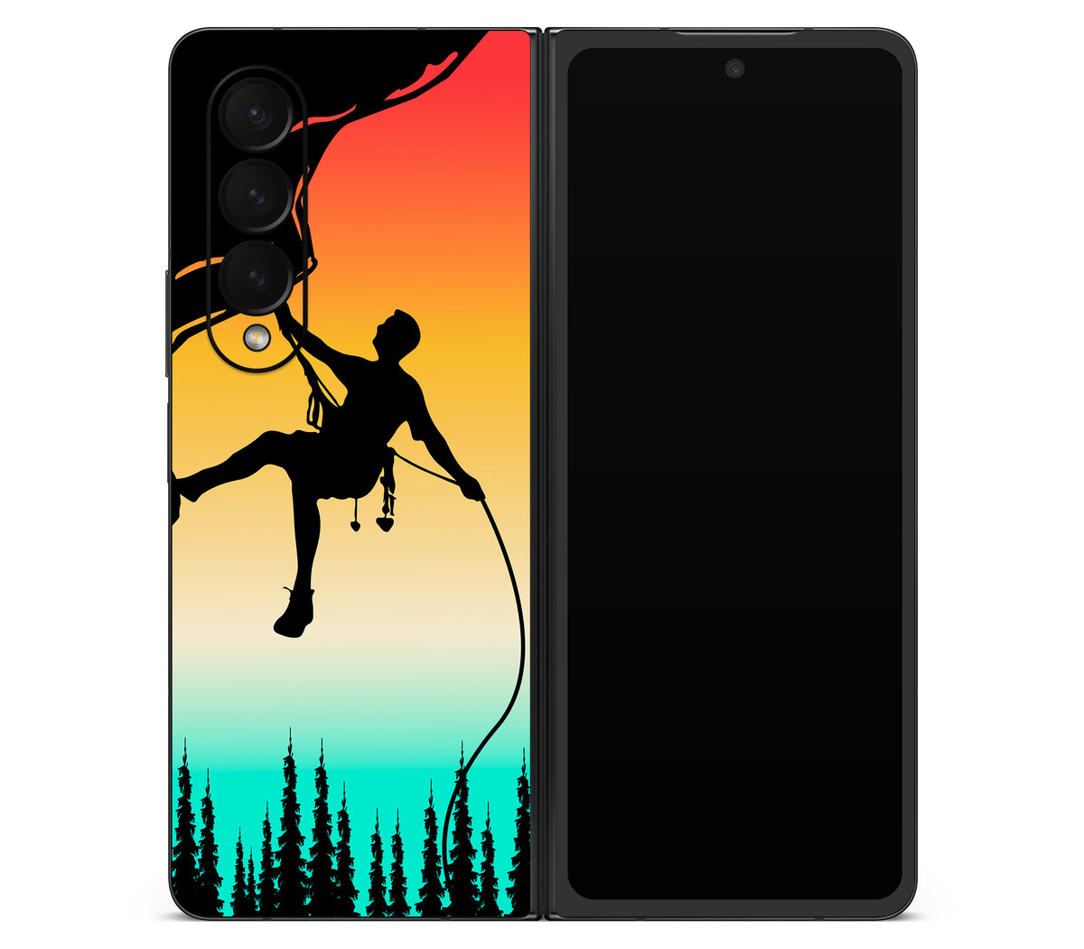 Galaxy Z Fold 4 skin, Skybound, back skin
