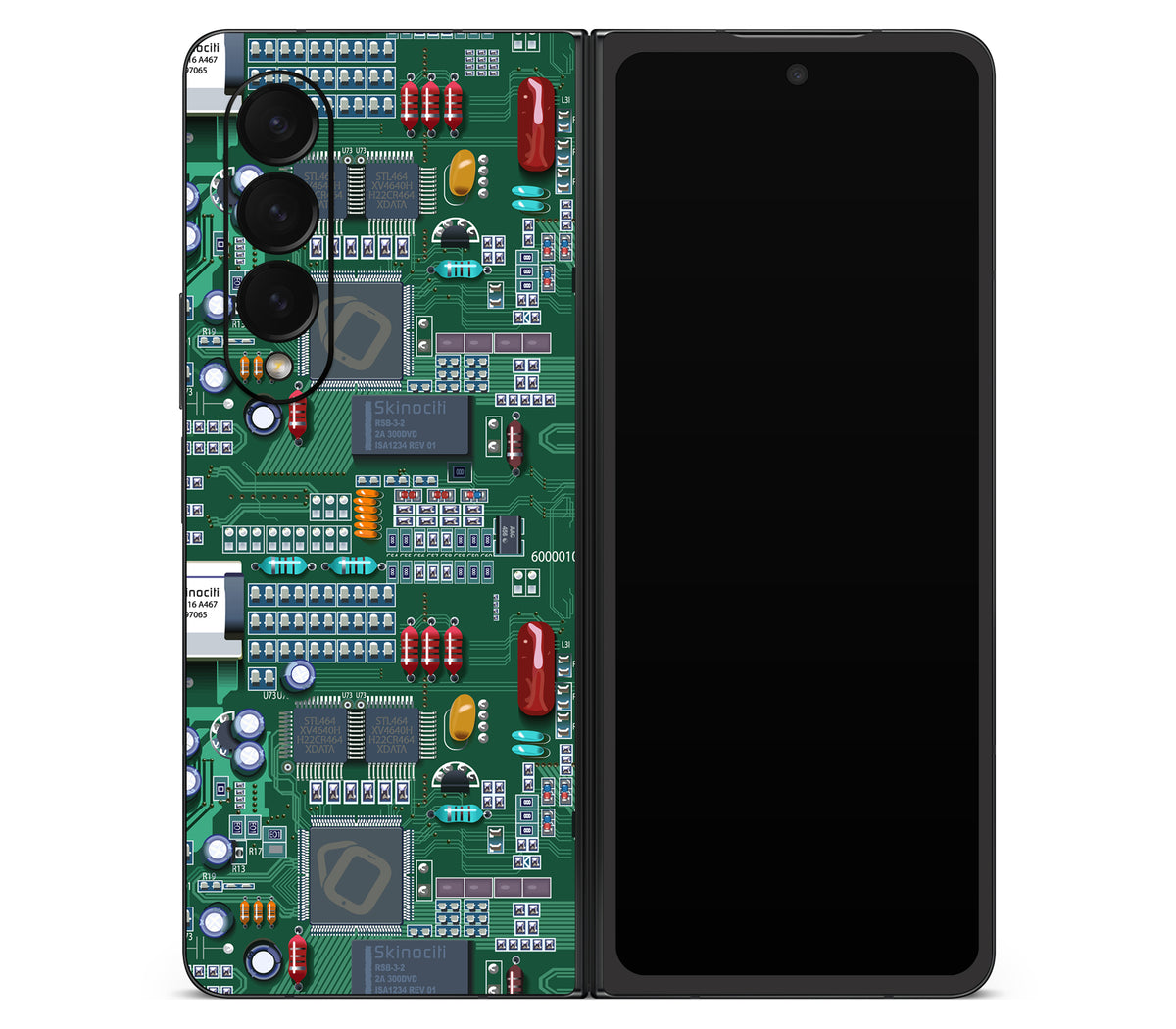 Galaxy Z Fold 4 skin, Terminal, back skin