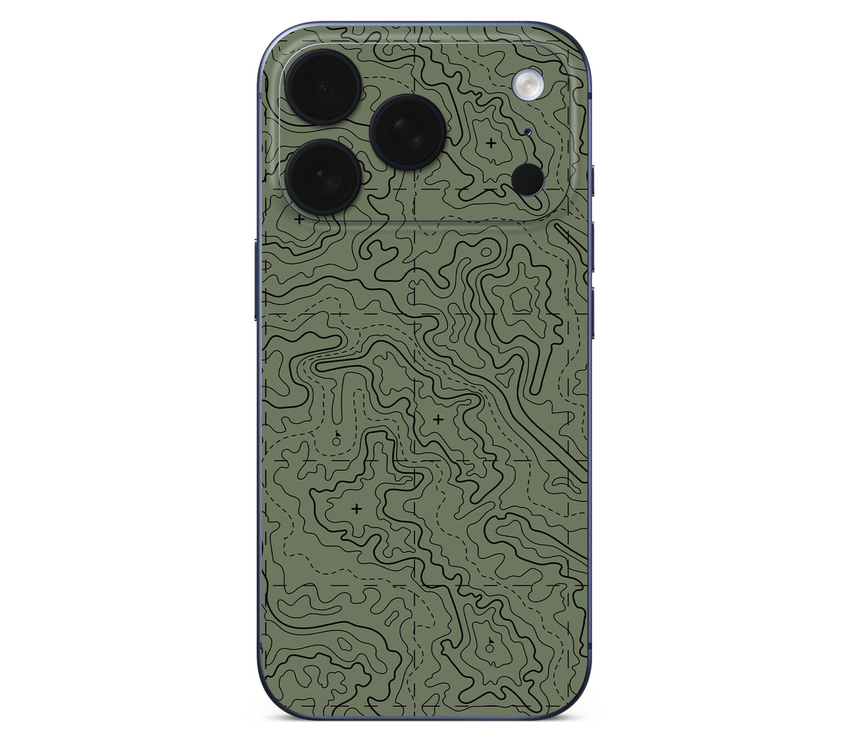 iPhone 18 Pro skin, Lockdown (Deathline), back skin without logo cutout