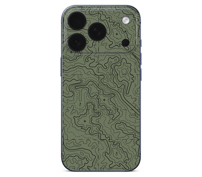 iPhone 18 Pro Max skin, Lockdown (Deathline), back skin without logo cutout