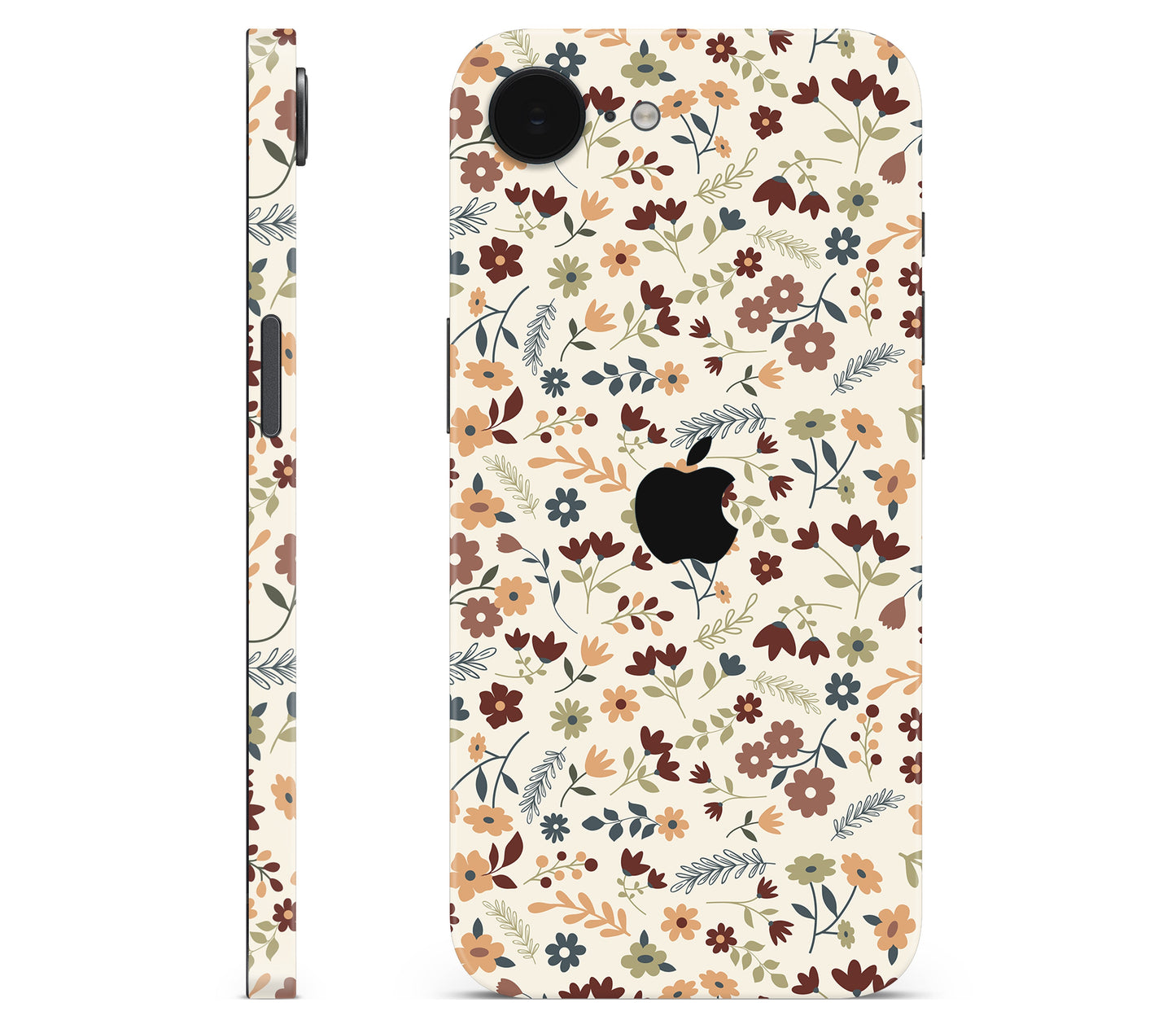 iPhone 17e skin, Kind of Cute, full wrap with logo cutout