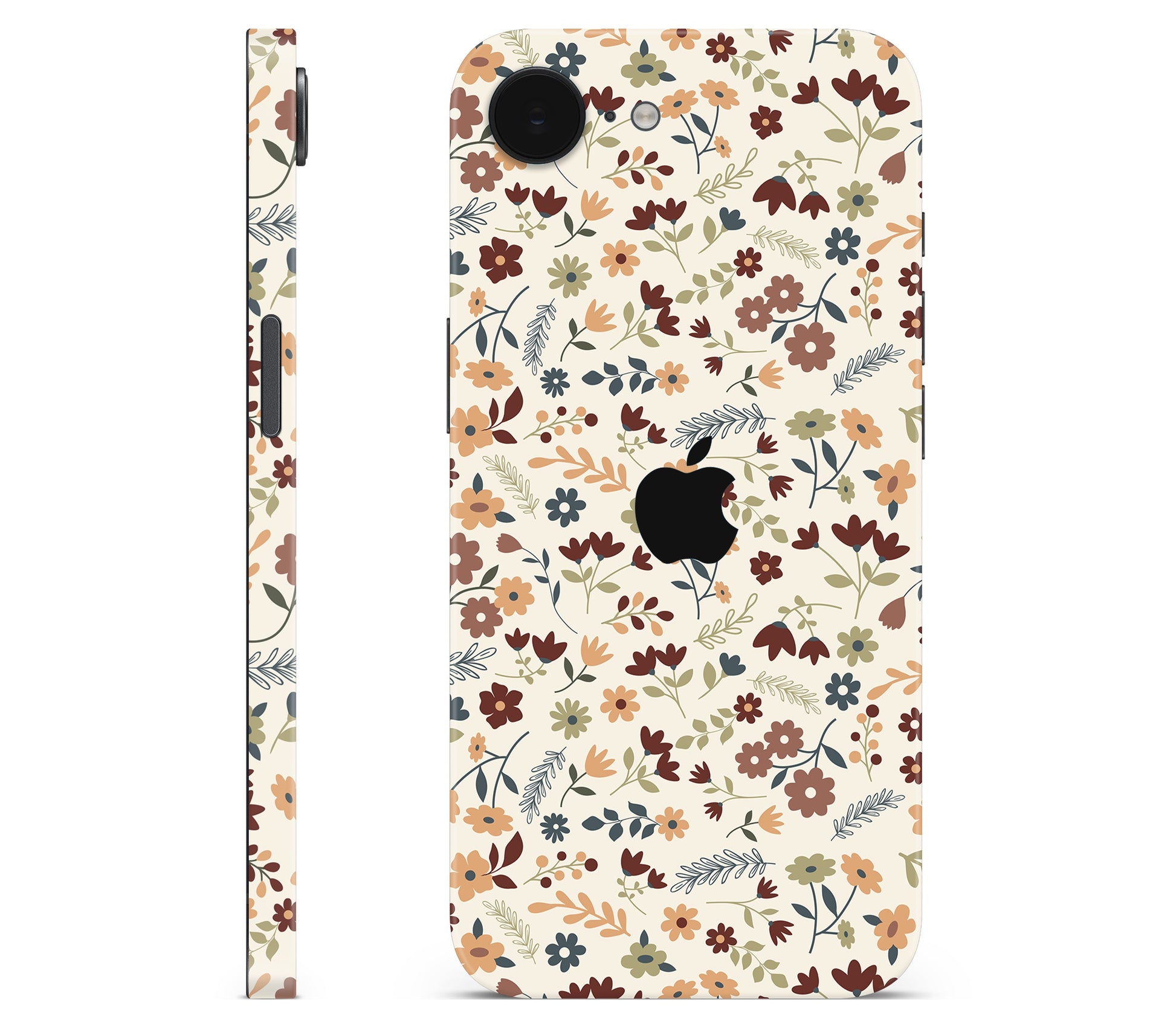iPhone 17e skin, Kind of Cute, full wrap with logo cutout