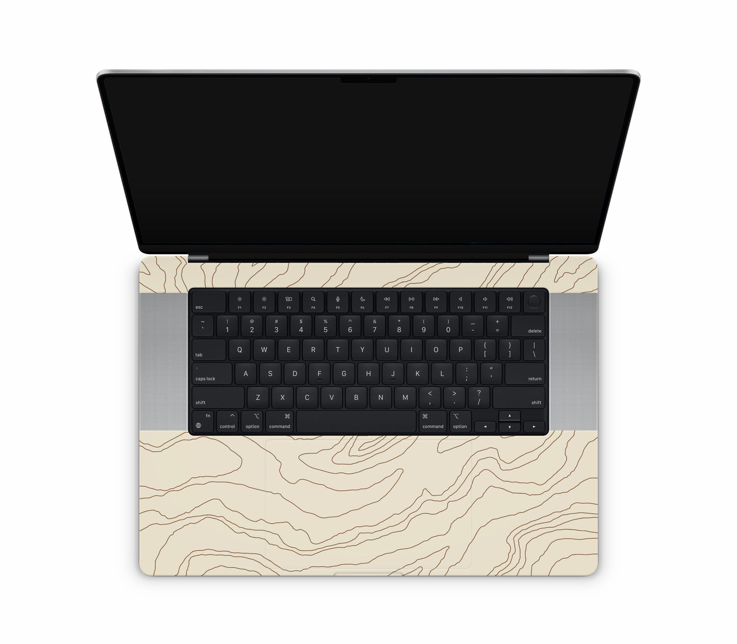 MacBook Pro 16" (2026, M5, M5 Pro, M5 Max) skin, Dune, inside skin