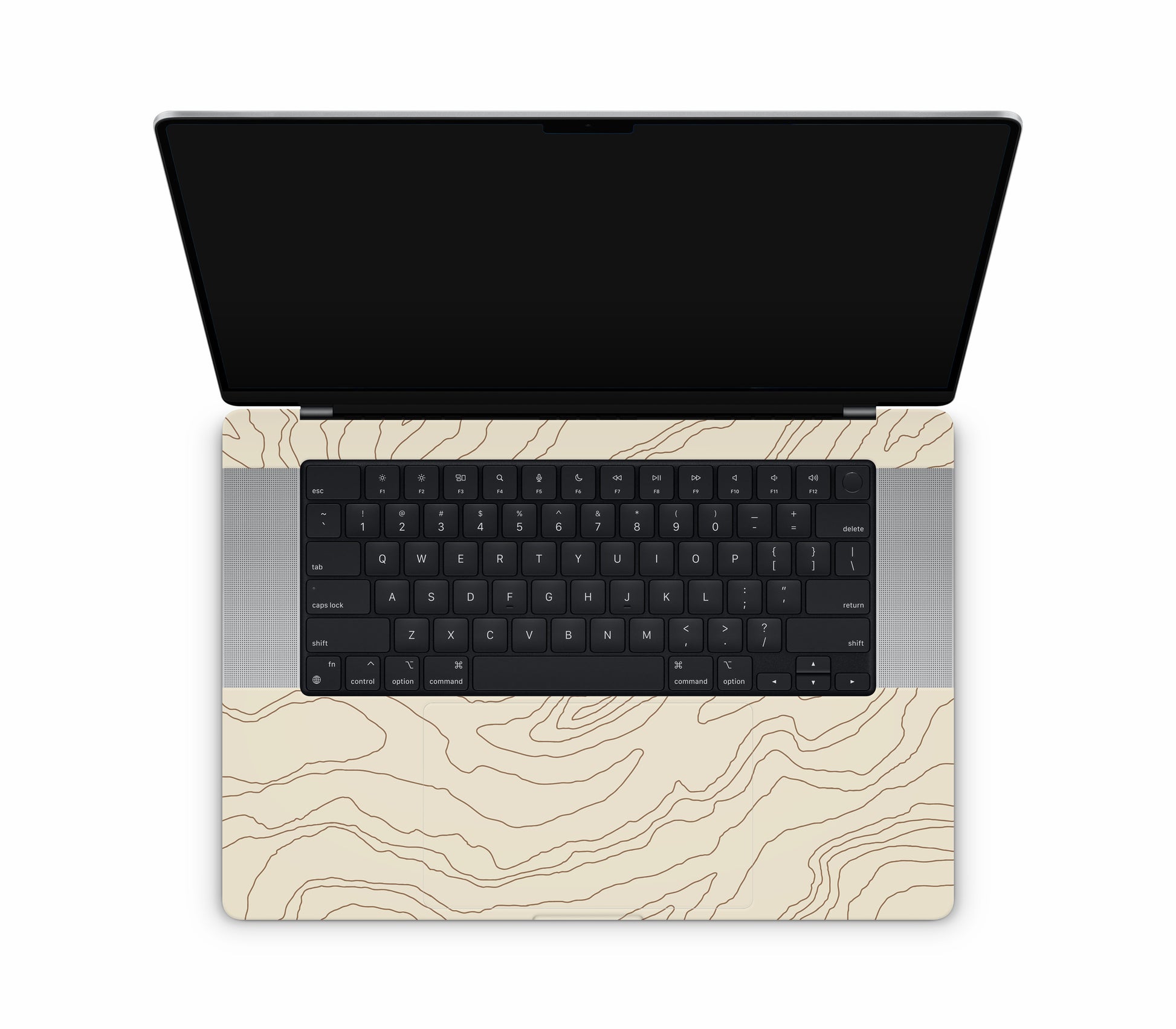 MacBook Pro 16" (2022, M2) skin, Dune, inside skin