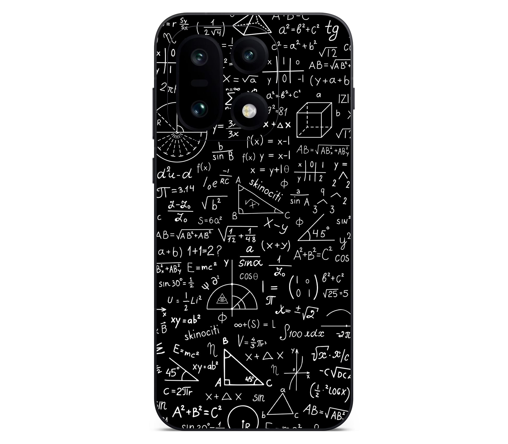 OnePlus 15 skin, Math Madness, back skin